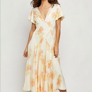 Free People Laura printed dress,